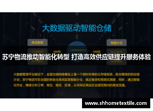 苏宁物流推动智能化转型 打造高效供应链提升服务体验